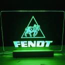 Fendt o. Dieselross Oltimer Traktor LED Schild - B Ware